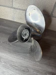 Johnson Stainless Steel 3 Blade Precision Propeller Turbo 14 1/4" X 18. Fixed Price $100.00.