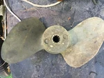 Mercury Quicksilver Propeller Brass 48-23586A2 Cupped 11. Fixed Price $120.00.