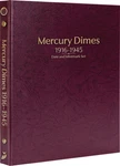 Mercury Dimes: 1916-45 Date & Mintmark Set-whitman Prestige Album (burgundy). Fixed Price $69.95.