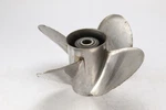 Johnson Evinrude Sst Rh 13-1/4 X 27 Propeller 90 100 + Hp Needs Repaired. Fixed Price $95.00.