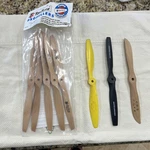 5 Piece Tf Top Flite Power Point 11" X 7 Wood Propeller Airplane +3 Others. Fixed Price $28.00.