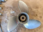 Suzuki 3X16X21.5R Stainless Propeller 200 225 250 Hp. Fixed Price $200.00.