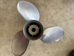 Mercury 13 X 16 Stainless Steel Propeller. By Rampage. Fixed Price $150.00.