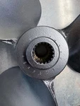 SH3 Michigan 072033 PR-80ALUMINUM Propeller 13 1/8 X 17 3RH Chrysler 1970-79 New. Fixed Price $110.00.