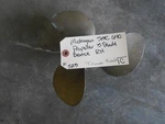 SMC-640 Michigan Outboard Motor Propeller 3 Blade Rh Bronze (c). Fixed Price $74.95.