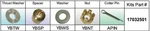 Propeller Fitting Kit Solas 17032501. Fixed Price $144.94.