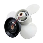 Propeller 683-W4592-02 9.75X6.5 +deflector Ring 6E7-45986-00 For Yamaha 9.9-15HP. Fixed Price $88.41.