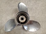13 1/4" X 17P Michigan Wheel Prop, SSO-517-2-C, Evinrude Johnson Omc, P6328. Fixed Price $167.00.