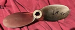 Columbian 10 X 6 Blade Sailor Propeller Right Hand Bronze 3/4"" Shaft (219-21). Fixed Price $235.00.
