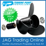 14-1/4"X17" Mercruiser Blade Propeller (48-832830A45) Aluminium Kit. Fixed Price $250.25.