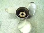 Oem Stainless Steel Propeller 58233-ZY3-A19H Honda Right Hand Rot Blade 19P. Fixed Price $137.99.