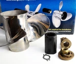 Solas Stainless Steel Propeller 5/8 11" 3-BLADE C Series Rubex 9331-116-11. Fixed Price $168.50.