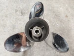 Counter 14 3/8" X 27P Quicksilver Mirage Ss Prop, 48-18281-27, Mercury, P8436. Fixed Price $340.00.