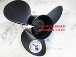 14.8 X 17 Pitch Prop For 115 & Up 3/4" Case Mercury Evinrude Yamaha Outboar. Fixed Price $116.99.