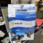 Solas Outboard Blade Boat Prop Series 13 Diameter 11 Pitch. Fixed Price $125.99.