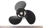 Yamaha Propeller 13-1/2"X14"-K 688-45932-60-98 Black Stainless Steel 23-1, 2,. Fixed Price $425.00.