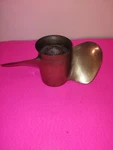 Brass Propeller, Unbranded, 13-3/16" In Diameter 505, 25, 11-84,. Fixed Price $29.90.