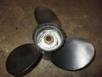 Mercury 25HP Stroke Outboard Aluminum Prop 10.38 X 13P. Fixed Price $70.00.