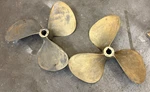 Michigan Propeller 32X32 1/2 Keyed Shaft Dyna-jet Nibral Blade Bronze Lh Rh. Fixed Price $2850.00.