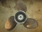 Yamaha 90-130HP Stainless Steel Propellor (13" X 17 Pitch). Fixed Price $175.00.