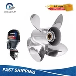X 21 Stainless Outboard Boat Propeller Yamaha 50-130HP 4BLADES 15TOOTH Rh. Fixed Price $252.88.