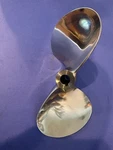 Signature 11 X 15 Left Hand Two Blade V-drive Propeller 1" Taper. Fixed Price $750.00.