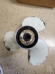 Suzuki V1900 Black Aluminum Propeller 13" X 19" Pitch Rh Marine Boat. Fixed Price $43.80.