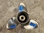 10" X 11P Brp Omc Evinrude Johnson Ss Propeller, 765176, 14 Spline Hub, P10941. Fixed Price $285.00.