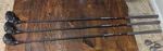 Knight Mach 1 Super Jumbo Titanium Boron Driver, 3W, 5W Graphite Shaft Rh 43". Fixed Price $49.99.