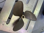 Oj 14X18 Inboard Lh Rotation Propeller With 11/8 Shaft. Fixed Price $395.00.