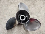 14 1/2" X 17P Mercury Ss Propeller, 48-79794-17, Needs Hub, 4.75", P9958. Fixed Price $25.00.