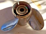 Propeller Quicksilver 48 11078 A40 25P. Fixed Price $175.00.