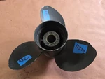 Aluminum 14 1/2" X 19P Quicksilver Black Diamond Prop, 1916P19, Flo Torq, P11324. Fixed Price $30.00.