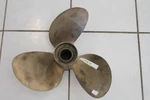 Volvo Penta B7 854828 Duoprop Brass Propeller Forward Left Hand 17.5D. Fixed Price $332.50.