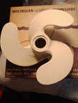 Michigan Wheel PJ-3 012001 6 1/8X4.5 3HP 4HP 1955-1972 Omc Evinrude Propeller. Fixed Price $42.99.