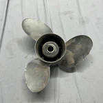 Turbo O14 1/4 X 17 Stainless Steel Outboard Propeller. Fixed Price $50.00.