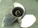 Right Hand 763960 Johnson/evinrude Brp Stainless Propeller 15 5/8 X 13P. Fixed Price $59.50.
