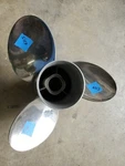 New Counter 1/4" X 19P Evinrude Johnson Brp Rebel Ss Propeller, 763991, P5159. Fixed Price $412.00.