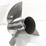 Mercury 14.5" X 23P Stainless Steel Cleaver Propeller 15 Spline 48-8980-23. Fixed Price $199.95.