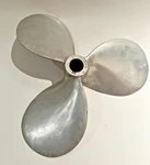 Vintage Michigan Propeller #15RH12 Aluminum Boat 12" X 15". Fixed Price $49.50.