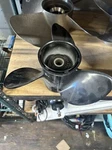 177146 Omc Johnson Bombardier Evinrude 14.25 X 23 Propeller 1/4. Fixed Price $130.00.