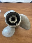 15" X 17P Yamaha Stainless Propeller, 17-T, 4.75" Gearcase, P8113. Fixed Price $200.00.