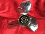 Yamaha MAR-GYT3B-L4-16 Stainless Steel Propeller 13.25X16 Left Rotation. Fixed Price $389.00.