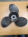 Mercury 48-78116A45 Black Max 3 Blade Aluminum 15-1/4 Rh. Fixed Price $85.00.