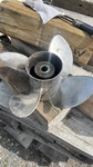 Johnson Evinrude Renegade 14-1/4 X 19 Lh Propeller 90 300 6 Mth Hub Wty. Fixed Price $328.00.