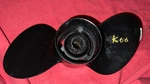 Wheel 10.5 X 11 PM582 Aluminum Propeller For Mercury Mariner 40 - 65HP (K66). Fixed Price $65.00.