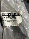 US32B Mercury Quicksilver 48-815083 Propeller 7 3/8 X 6 Rh Bl Nos. Fixed Price $70.00.