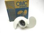 386670 White Aluminum 2 Blade Propeller 9"X10P Evinrude Johnson 8-15HP Outboard. Fixed Price $69.99.