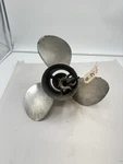 14" X 19P Mercruiser Quicksilver Stainless Propeller, 48-73980-19 Yamaha. Fixed Price $99.00.