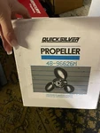 Oem Mercury Prop 48-96626M Nib Nos Nla 1/4 X Pitch. Fixed Price $30.41.